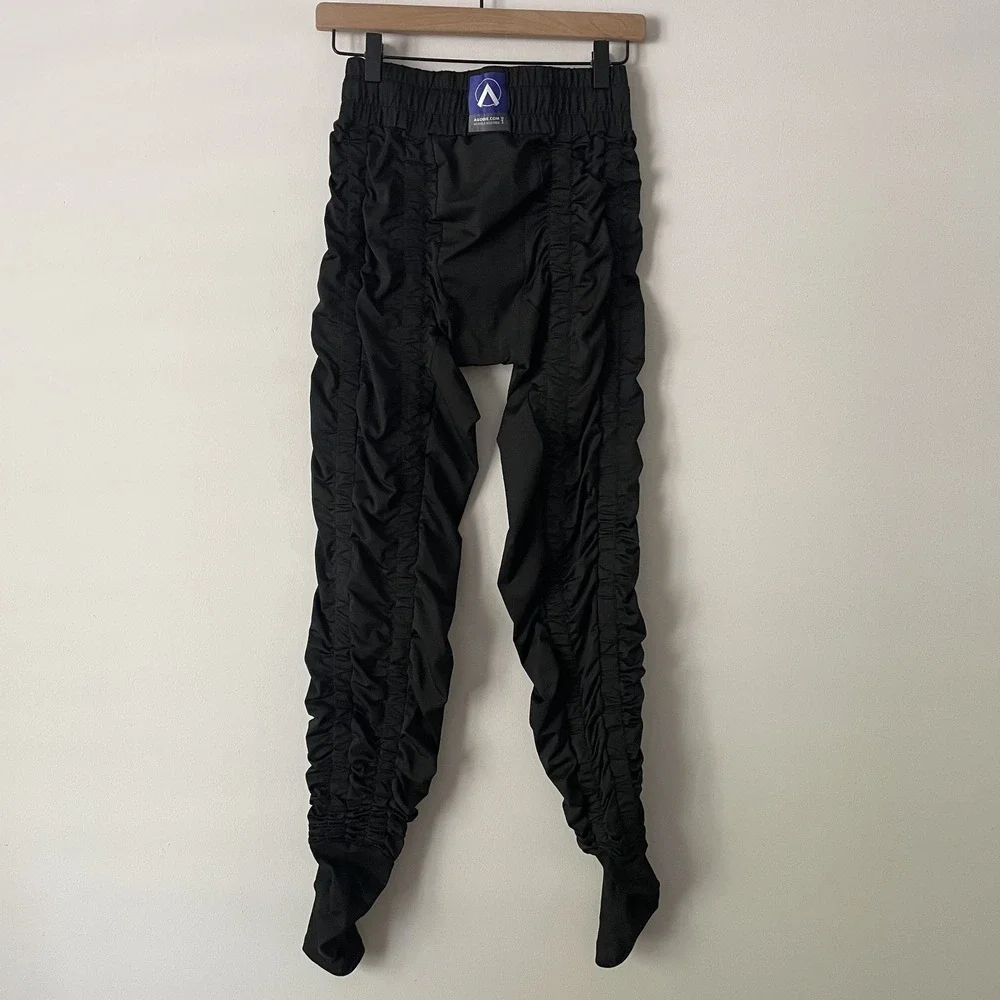 Agogie Wearable Resistance +40 Ruched Pants Black Size M Activewear Training